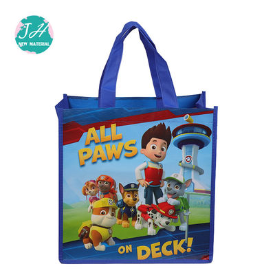 42*14*33cm Silk Screen Cartoon Character Printed PP Non Woven Bag