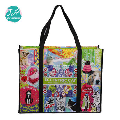 Custom Laminated 44cm length 15cm width Non Plastic Carry Bag