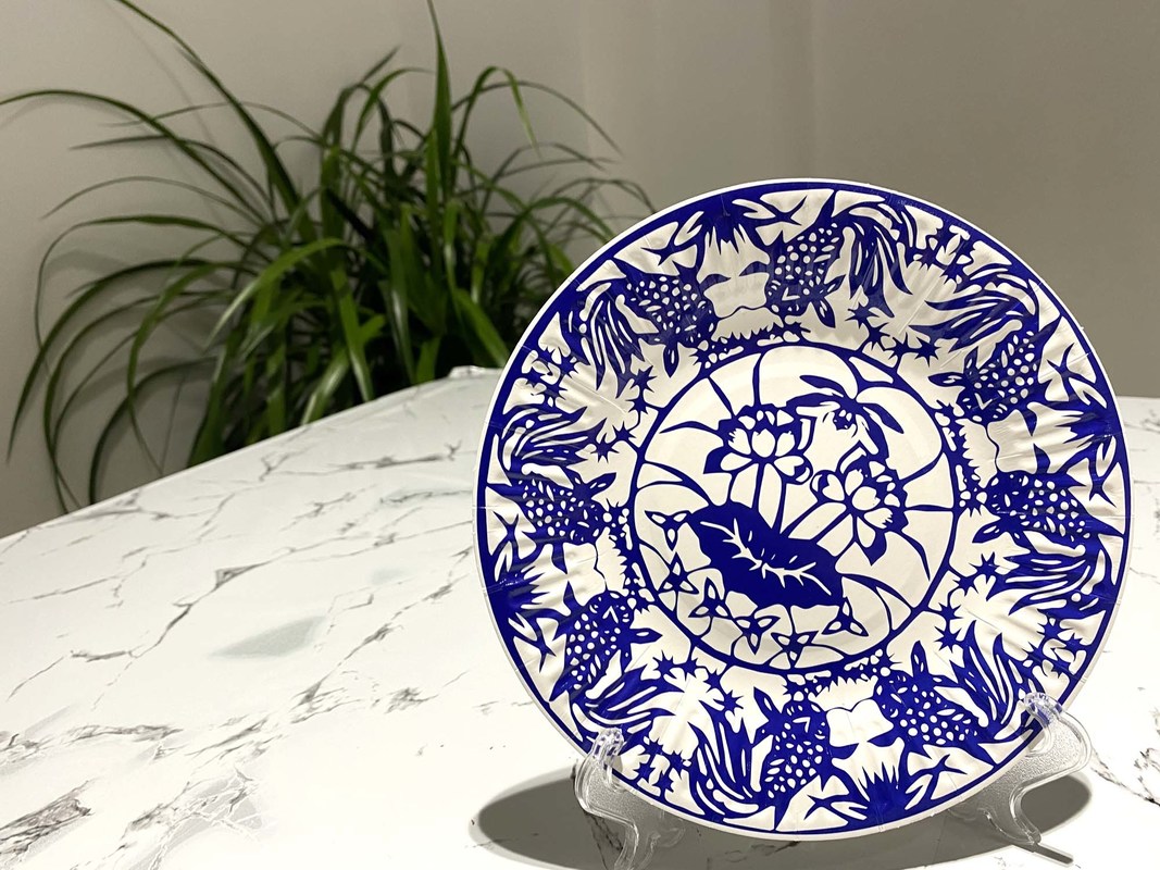 9inch Birthday Party CMYK Color Decorative Paper Plates