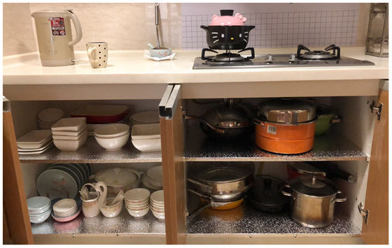 3m  Length Single Sided Fire Resistance Oil Proof Kitchen Sticker