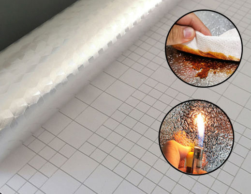 3m  Length Single Sided Fire Resistance Oil Proof Kitchen Sticker