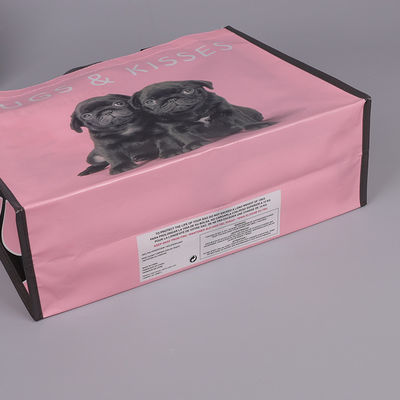 Custom Logo Print 40*10*30cm Reusable Polypropylene Shopping Bag