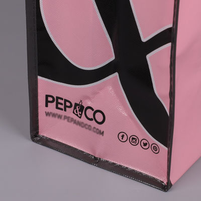 Custom Logo Print 40*10*30cm Reusable Polypropylene Shopping Bag