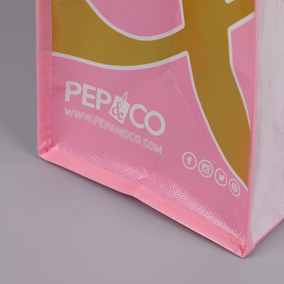 Colorful Handled Non Woven Fabric Carry Bags For Picnic