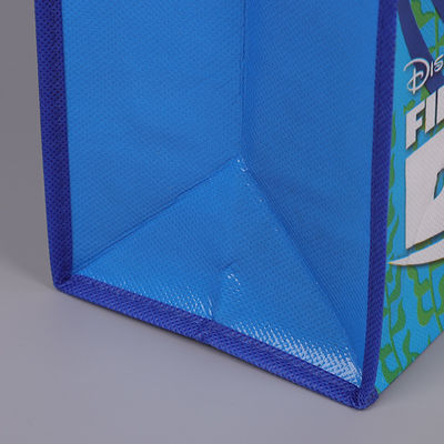 15" Length 9.5" Width Silkscreen Printing Non Woven Reusable Bags