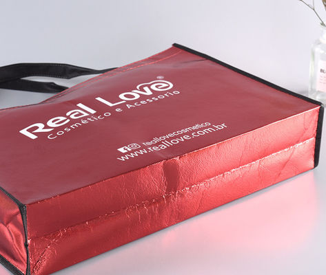 400x400x100mm 80gms 4C Offset Printing PP Non Woven Bag