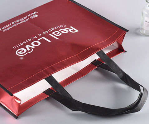 400x400x100mm 80gms 4C Offset Printing PP Non Woven Bag
