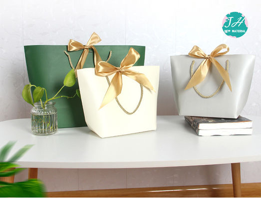 100gsm Pantone Color Die Cut Paper Carrier Bags