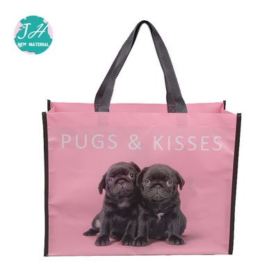 Custom Logo Print 40*10*30cm Reusable Polypropylene Shopping Bag