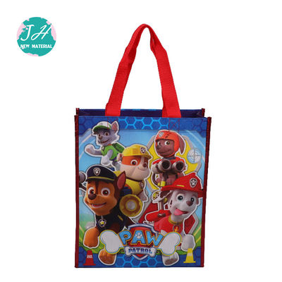 Supermarket  Durable Cartoon Pattern PP Woven Shopping Bag