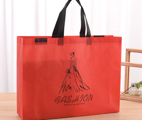 16kgs Capacity Reusable Full Color Printing Non Woven Fabric Carry Bags