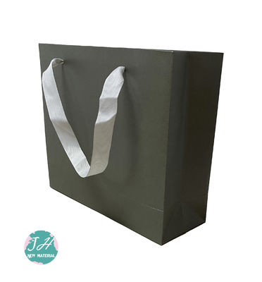 120gsm Biodegradable Printed Paper Shopping Bags , Custom Paper Bags With Logo