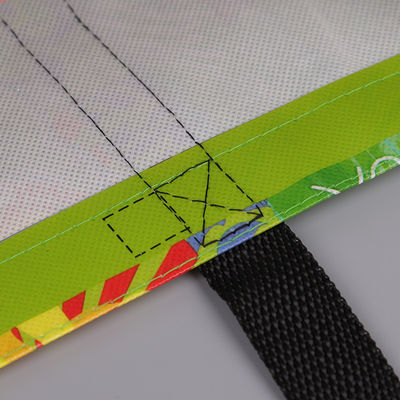Custom Laminated 44cm length 15cm width Non Plastic Carry Bag