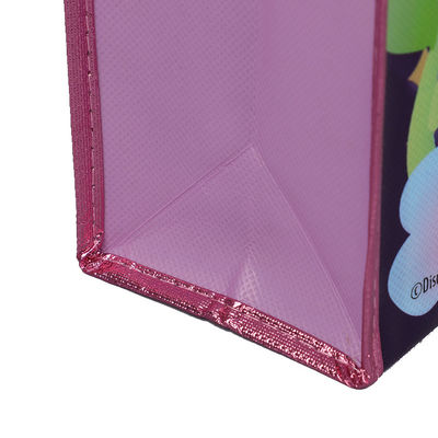 120gsm Ultrasonic Sewing Polythene Carry Bags , Cartoon Grocery Bag