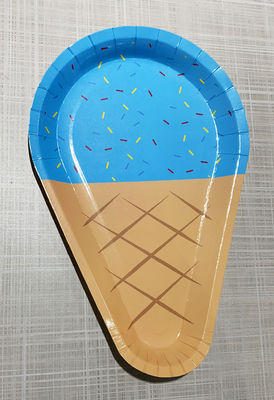Lightweight Disposable Paper Plate