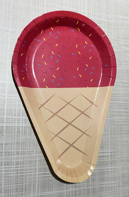 Lightweight Disposable Paper Plate