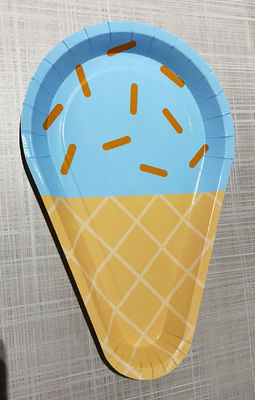 Lightweight Disposable Paper Plate