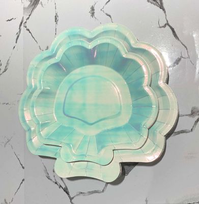 European Style 7inch Food Grade Floral Paper Plates