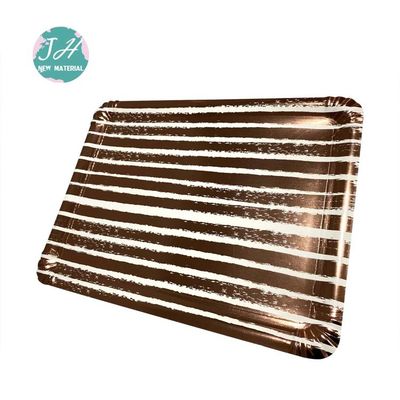28*18CM Food And Beverage Disposable Paper Plate for Festival
