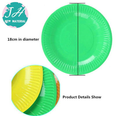 Recyclable 7inch 10 Counts/Pack Disposable Paper Plate