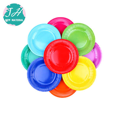 Recyclable 7inch 10 Counts/Pack Disposable Paper Plate