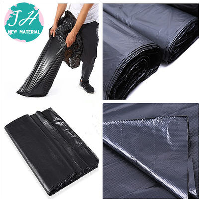 50pcs/bag HDPE Square Bottom Plastic Garbage Bags