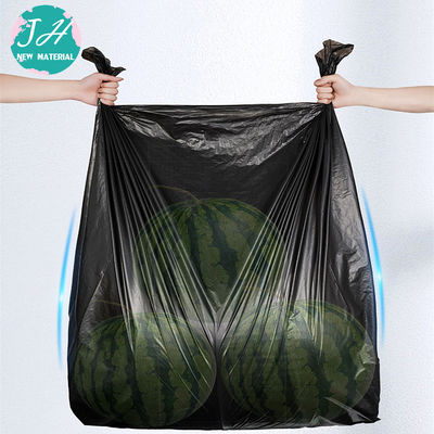 50pcs/bag HDPE Square Bottom Plastic Garbage Bags