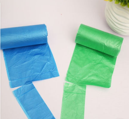 Disposable Polythene Biodegradable Plastic Trash Bags On Roll