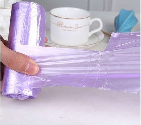 Disposable Polythene Biodegradable Plastic Trash Bags On Roll