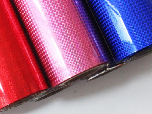 Self Adhesive Various Color Heat Transfer Plastic Gift Wrapping Paper