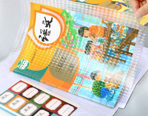 50*30cm 0.08mm Thickness Self Adhesive Book Cover For Students