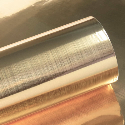 Metallic Gold Waterproof PVC Wallpaper Sticker