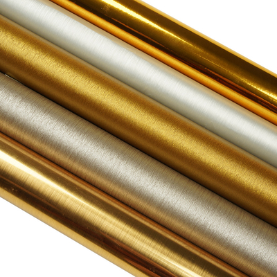Metallic Gold Waterproof PVC Wallpaper Sticker